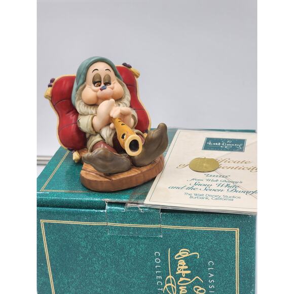 WDCC Sleepy “Zzzzzzz” Figurine Snow White Seven Dwarfs Disney Retired Box COA - Picture 16 of 16